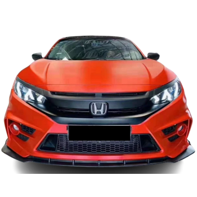 Honda Civic Fc5 (2017 - 2022) Fc450 Ön Lip (Plastik)